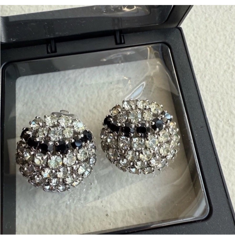 Vintage Christian Dior clip on earrings